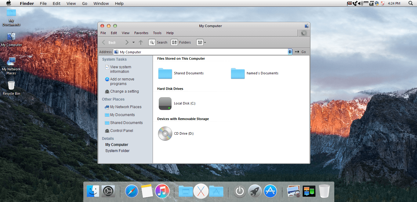 Download mac os x theme for windows 7 32 bit da cau hinh